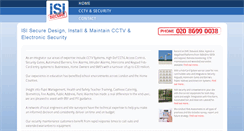 Desktop Screenshot of isi-secure.com